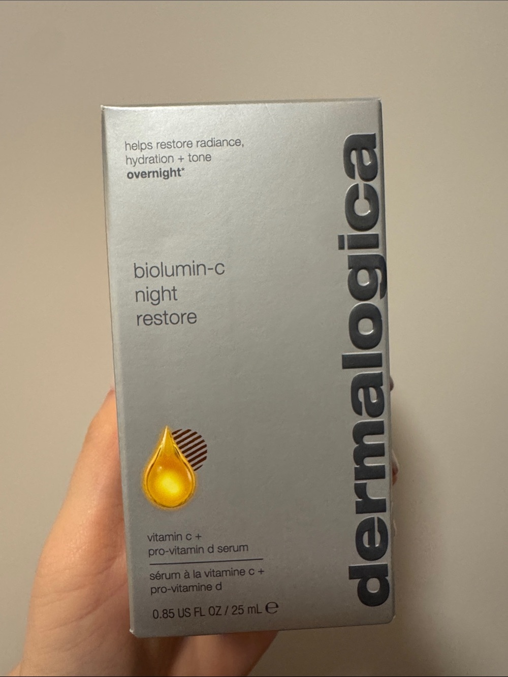 dermalogica Biolumin-C Night Restore - Silver & Gold Accent